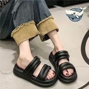 트렌디 젤리 슬리퍼 편안한 여름 뒷꿈치 개방 여성슬리퍼 여름슬리퍼 발편한슬리퍼