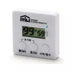 이딜리 주방 알람시계 워치 타이머 디지털