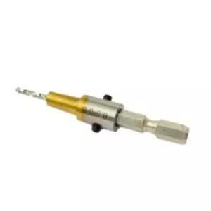 비트 접시비트 이중기리 3x8mm 육각 드릴 사라기리