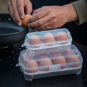 야외용 충격 방지 계란 휴대용 않는 캠핑용 보호 가정용 플라스틱 보관함 트레이 깨지지