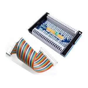 GPIO 케이블 어댑터 파이 2/3 모델 B 다기능 캐스케이드 확장 보드 모듈 오렌지 PC용 40 핀