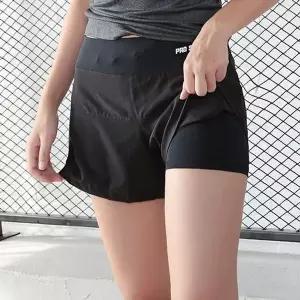 [콩심팥심]편한 코디 배색 트레이닝 반바지 여성 쇼트 팬츠