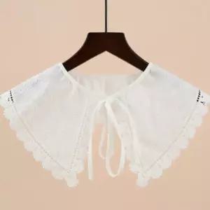레이스 넥카라 펀칭 레이어드 가짜카라 목카라 이너카라 레이어드카라 이너셔츠 레이어드