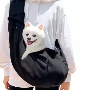 [콩심팥심]소형견 고양이 슬링 크로스백 케어백 소프트펫백 반려동물크로스백