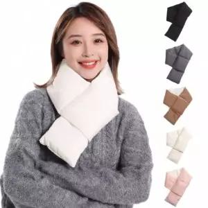 남녀공용 경량 패딩 목도리 방한 넥워머 겨울 머플러 스트링백 포함 패딩목도리 판촉물