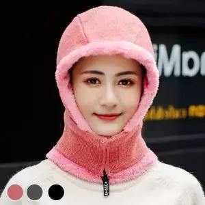 전면 지퍼 2IN1 넥워머 선물 털 안감 목토시 골프넥워머 방한용품 겨울넥워머 방한넥워머