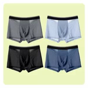 오너클랜 WL 시원한 초경량 신축성 통기성 남성 아이스 쿨 팬티 아이스사각팬티 남성팬티 남자팬티