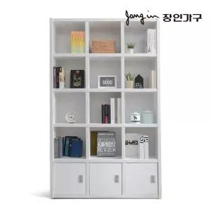 마카롱 1200 5단 15칸 수납형 책장