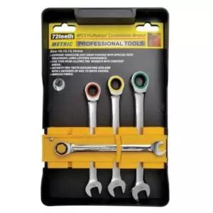 76509 라쳇렌치세트(4PCS) T-GW-4S 깔깔이 복스 작업 렌치 스패너