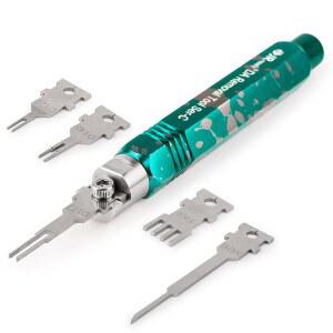 JRready ST5255-05 핀 추출기 도구 키트, 5PCS 교체 팁이 포함된 단자 제거 도구, Molex Mini-Fit Jr., Micro-Fit 3.0, 3P / 4P PC 팬, AMP Micro Mate-N-Lok 시리즈 커넥터용