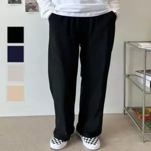 [텐바이텐]트레이닝팬츠 고무줄 와이드 여자 추리닝바지 편한