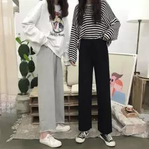 [텐바이텐]기본 여자 트레이닝팬츠 일자 허리밴딩 추리닝바지