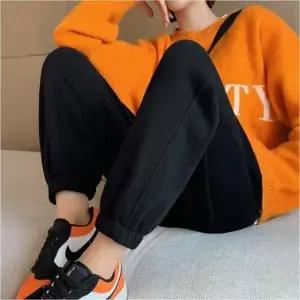 [텐바이텐]조거팬츠 기모 바지 여자 2컬러 안감 추리닝 밴딩