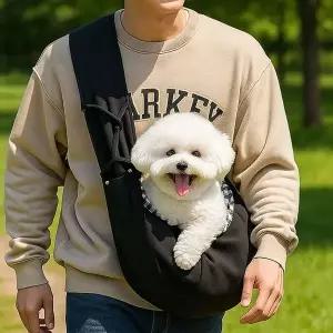 반려견 강아지 편한 외출가방 이동가방 슬링 크로스백
