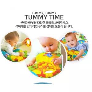 아기용 근육발달 색감놀이 [베이비캠프]터미타임 배밀이 딸랑이