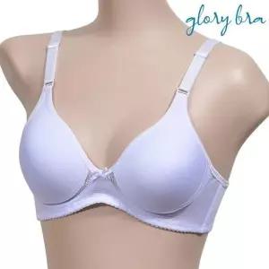 [하프클럽/]베이직 ZF 3단계 브라 (글로리) 노와이어 A컵 주니어