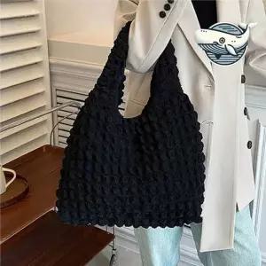 넉넉한 수납 패딩 숄더백 대학생 직장인 필수 데일리백 대용량비치가방 캔버스백