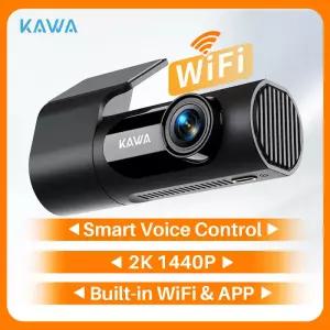 블랙박스 440P KAWA 자동차 DVR D6 대시 캠 2K 비디오 WiFi/App/음성 제어 카메라 R G 센서 Dashcam