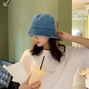 /신상오픈런 여성용 여름 데님 버킷햇 시원한 힙한 스타일