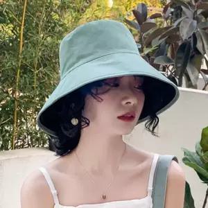 /신상오픈런 여성 여름 빅사이즈 양면 버킷햇 두 챙 모자