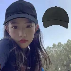 /신상오픈런 여성용 여름 스포츠 기본 무지 와이드 챙 모자