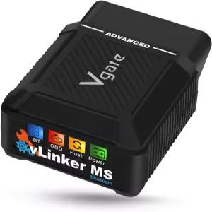 iOS Android 및 Windows용 Vgate vLinker MS Bluetooth OBD2 자동차 스캔 도구 여러 CAN 프로토콜GMLAN CH