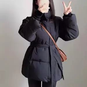 [하프클럽/]시크 윈터 벨티드 웰론 숏 자켓 패딩