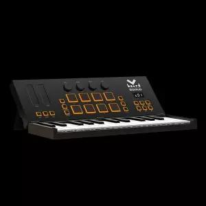 미디플러스 브이보드 25 무선 접이식 마스터 키보드 MiDiPLUS Vboard 25