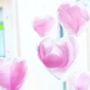 프로포즈 장식 투명 인테리어 소품 볼 걸이 장식품 아크릴볼 하트 투명캡슐