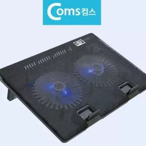 저소음 듀얼 대형 쿨링팬 노트북 쿨러패드 받침대 (W9AF10F)