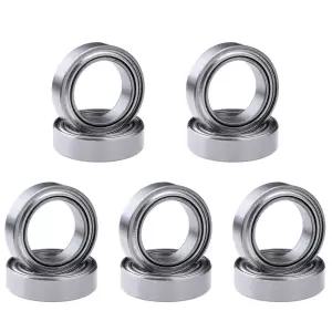 10pcs 취미파크 RC 볼 베어링 10154mm 금속 차폐 밀폐 깊은 홈 6700ZZ 차량용 버기 몬스터 트럭 핏 레드캣