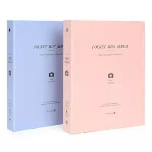 고품질 모닝글로리 미니 포켓식앨범 4X6사이즈2단 2개 포토앨범 포켓앨범 (W92315B)