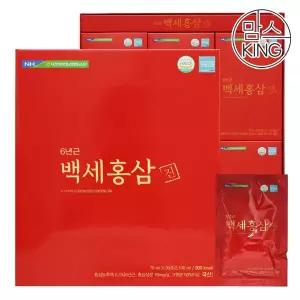[맘스킹]지리산마천농협 6년근 백세홍삼진 70mlX30포