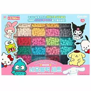농구링망 마이크로 네모블럭 세트 산리오