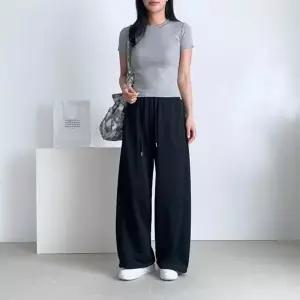 [하프클럽/]신상 와이드 슬림 여성정장바지 와이드바지 슬랙스