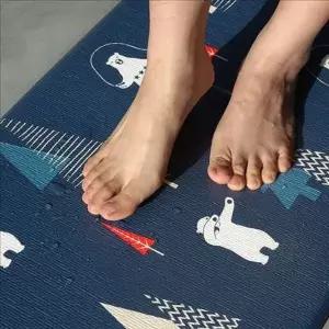 도톰한 주방 매트 양면 pvc 주방 매트 95x45 다용도 국산 WFLRU2C