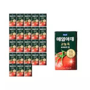 매일야채 고 농축 토마토의 힘 125ml x24개 토마토주스 과일주스