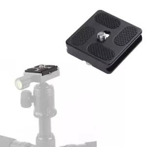 DSLR 카메라 릴리즈 퀵 플레이트 미니 브라켓 마운트 삼각대 거치대 (W896DBE)