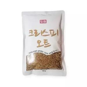 볶은 귀리 크리스피오트 오트밀 500g 그래놀라 그래놀라만들기 귀리오트밀 (WBDEF7C)