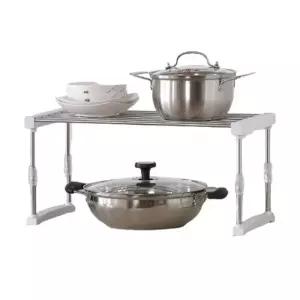 싱크대 상부장 하부장 정리선반 정리대 씽크대선반 냄비선반 냄비정리대 (WC48381)
