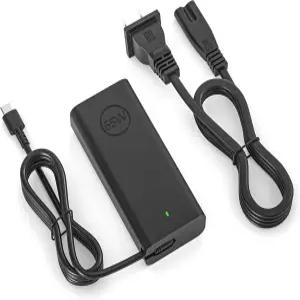 Dell Pro 13용 65W USB C 충전기 14 16 Plus 13 프리미엄 위도 5450 5540 5420 5430 인스피론 2-in-1 7390