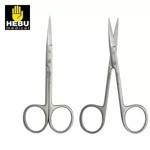 [HEBU] 독일제 의료용가위 아이리스 안과가위(직) HB7454 HB7458 - 10.5cm 11.5cm