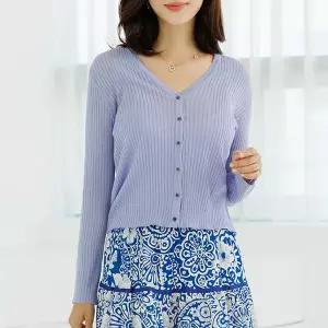 (~99size)에비뉴카사리골지가디건 CAD3005