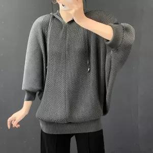 플라라 (88까지)플리츠사선후디스트링블라우스