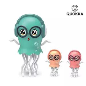QUOKKA LED 댄싱 해파리 로봇 젤리피쉬 문어 피규어 모형  귀엽고 독특한 해파리 캐릭터 촉감놀이 추천 아