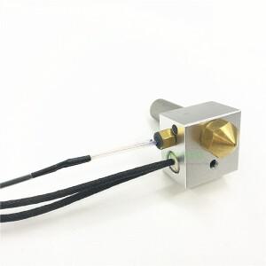 WANHAO 복사기 I3 플러스 3D 프린터 부품 MK10 압출기 핫 엔드 키트 히터 카트리지 + M3 육각 서미스터