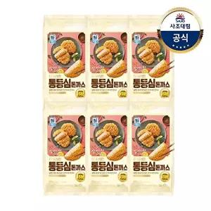 [사조대림][대림냉동] 더 바삭한 돈까스 420g x6개 /통등심/치즈