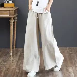 와이드 마바지 여성바지 린넨팬츠 8컬러 린넨통바지 (WD8ED0D)