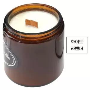 [룽스_63]소이왁스 캔들 화이트 드넓은 라벤더 210g