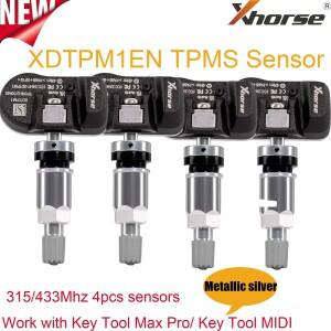 Xhorse XDTPM1EN TPMS 센서 범용 프로그래밍 가능 지원 315433Mhz Key Tool Max ProKey MIDI와 함께 작동